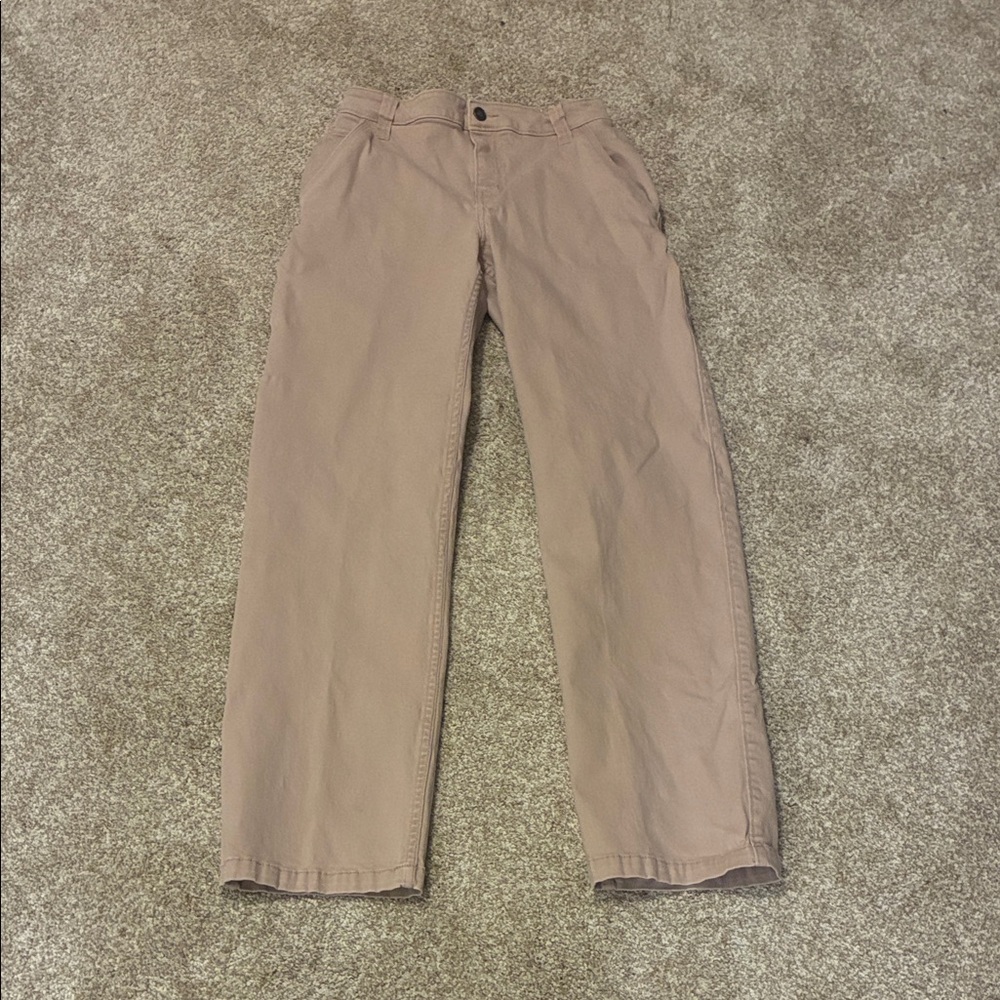Hollister Ladies Straight Chinos in Taupe